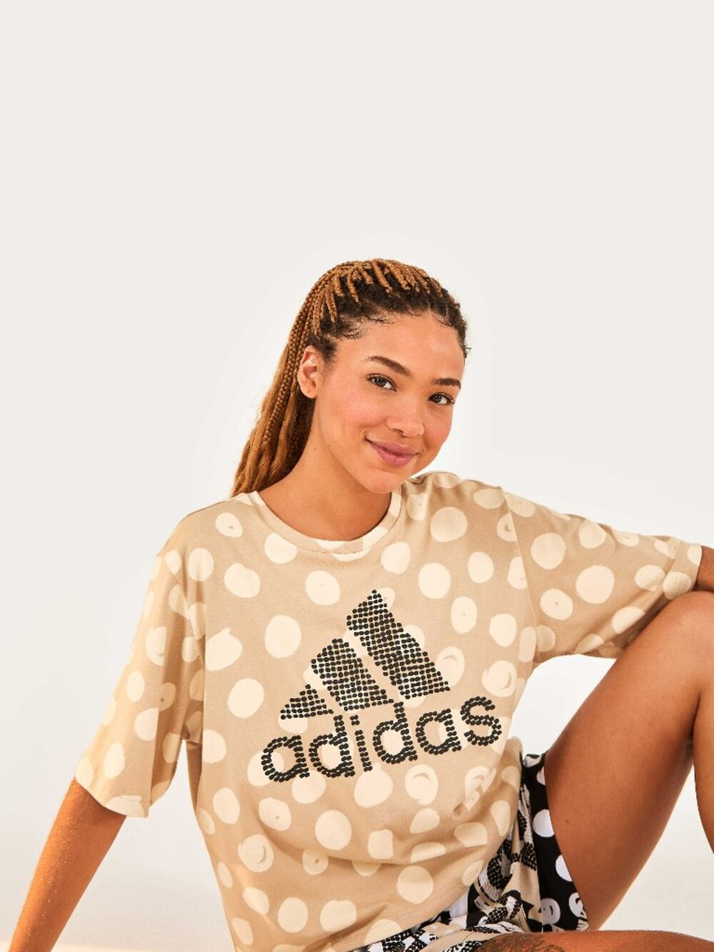 ADIDAS FARM TOTALLY NEW RIO T-SHIRT KHAKI